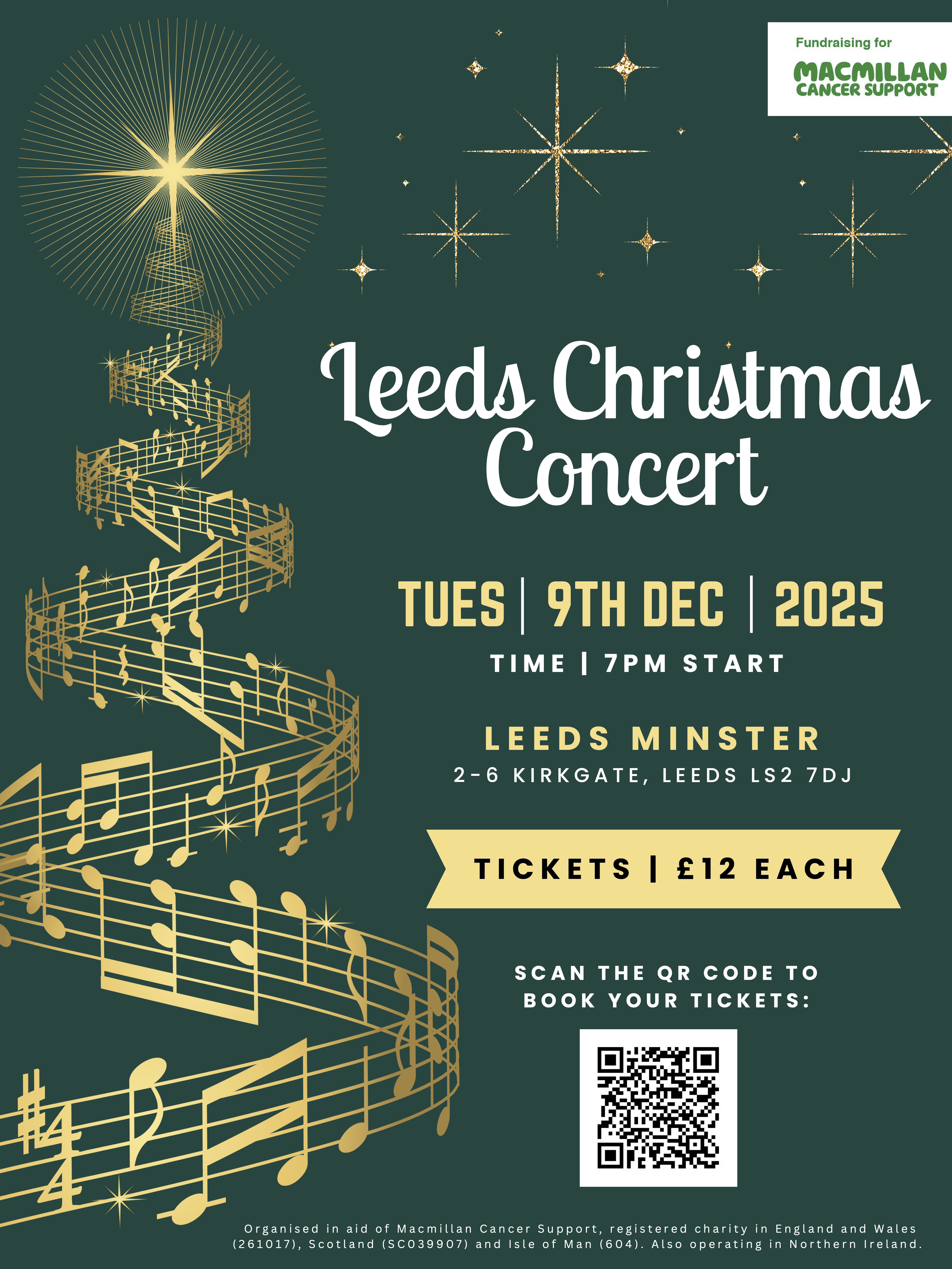 Leeds Minster Carol Concert for Macmillan Leeds Minster Carol Concert for Macmillan